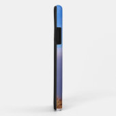 Coques Case-Mate iPhone Étalon noir sauvage élevant le cheval (Dos/Droite)