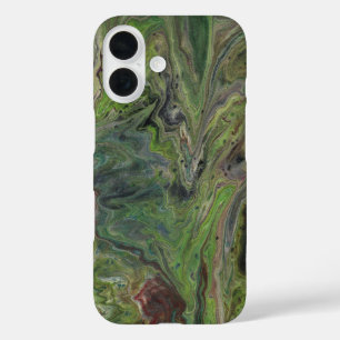 Coques iPhone 16 Étanchéité au boîtier téléphonique Abstrait profon