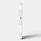 Coques Case-Mate iPhone Etanchéité moderne aux rayures roses (Verso / Gauche)