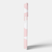 Coques Case-Mate iPhone Etanchéité moderne aux rayures roses (Verso / Droite)