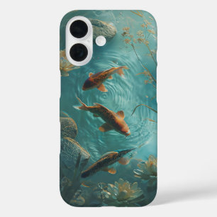 Coques iPhone 16 étang dans mes mains