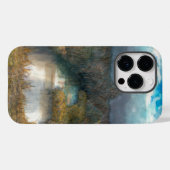 Coques Case-Mate iPhone étang d'automne (Verso (horizontal))