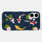 Coques Case-Mate iPhone Étang de carpes koï japonaises (Verso (horizontal))