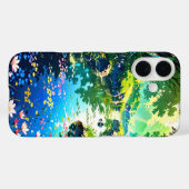 Coques Case-Mate iPhone Étang de printemps caché - Paysage d'Anime (Verso (horizontal))