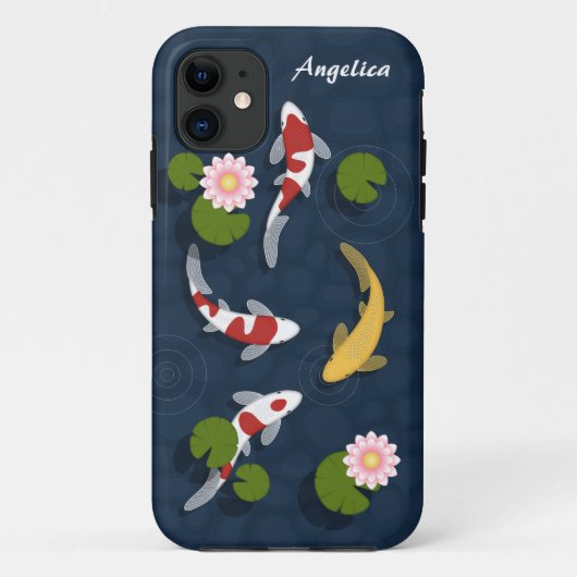 Coques Case-Mate iPhone Étang japonais de poissons Koi (Dos)