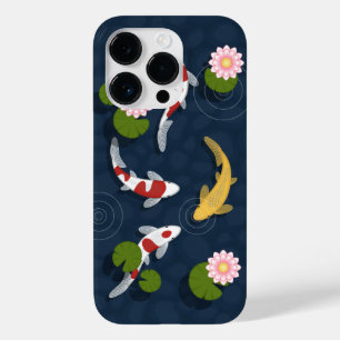 Coque Pour iPhone 14 Pro Étang japonais de poissons Koi
