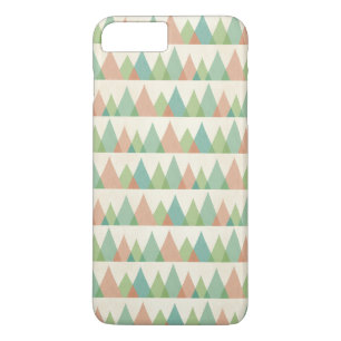 Coques Pour iPhone Étape Teal de Geo de sud-ouest et triangles de
