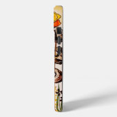 Coques Case-Mate iPhone Étapes Brown des pavots orange (Verso / Gauche)