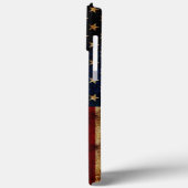 Coques Case-Mate iPhone États-Unis / Drapeau grungé (Verso / Gauche)