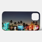 Coques Case-Mate iPhone États-Unis, Floride, Miami Beach, Ocean Drive, Art (Verso (horizontal))