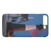 Coques Case-Mate iPhone États-Unis, Géorgie, Tybee Island, Drapeau flottan (Dos (Horizontal))