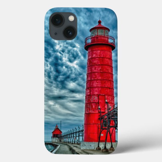 Coques Case-Mate iPhone États-Unis, Grand Haven, Michigan, phare (Verso)