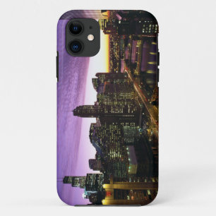 Etui iPhone Case-Mate États-Unis, IL, Chicago. Skyline et rivière de Chi