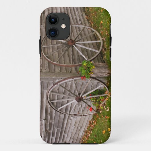 Coques Case-Mate iPhone États-Unis, Maine. Roues de chariot (Dos)