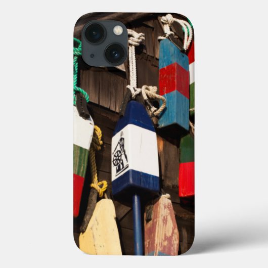 Coques Case-Mate iPhone États-Unis, Massachusetts, Gloucester, bouées de h (Verso)