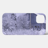 Coques Case-Mate iPhone États-Unis, Michigan, Rochester Hills. Snowy blue (Verso (horizontal))