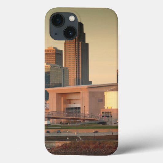 Coques Case-Mate iPhone États-Unis, Nebraska, Omaha, Skyline (Verso)