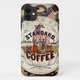 Case-Mate iPhone Case États-Unis Notre Café Standard
