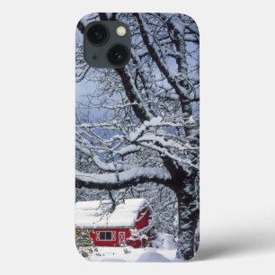 Coques Pour iPhone États-Unis, Oregon, comté de Clackamas. Neige fraî
