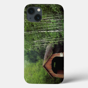Coques Pour iPhone États-Unis, Oregon. Pont couvert sur North Fork