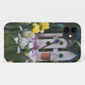 Coques Case-Mate iPhone États-Unis, Pennsylvanie. Les iris de jardin pouss (Dos (Horizontal))