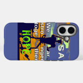 Coques Case-Mate iPhone Etats-Unis plus forts (Verso (horizontal))