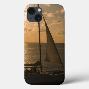 Case-Mate iPhone Case États-Unis, Texas, South Padre Island. Bateau à