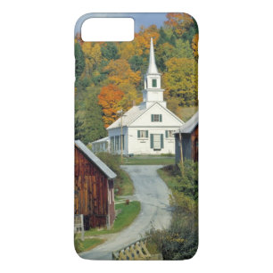 Coque iPhone 7 Plus États-Unis, Vermont, rivière Waits. Feuillage d'au