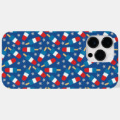 Coques Case-Mate iPhone Été 4 juillet Patriotique Popsicles (Verso (horizontal))