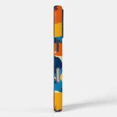 Coques Case-Mate iPhone Été brillant Modèle Floral moderne (Verso / Droite)