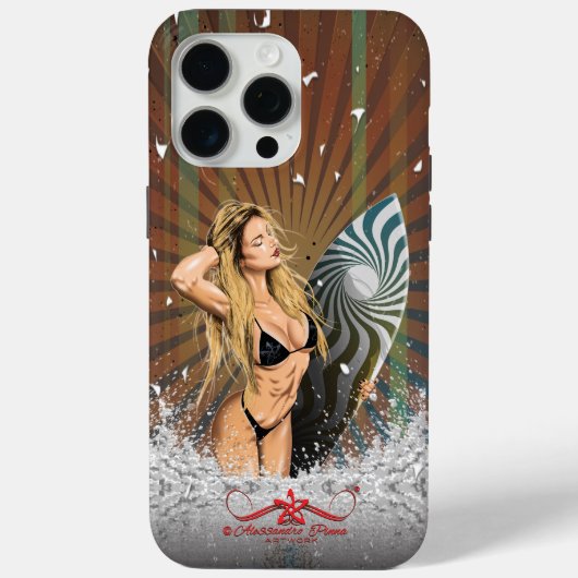 Coques Case-Mate iPhone Été chaud (Verso)