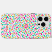 Coques Case-Mate iPhone Été Fleur colorée éclate (Verso (horizontal))