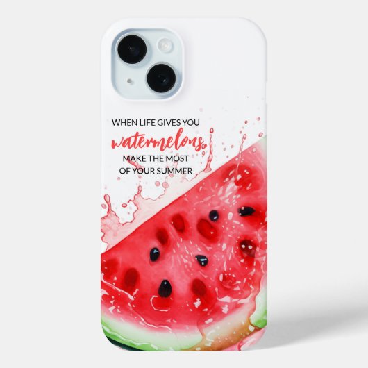 Coques Case-Mate iPhone Eté Motivationnel Elégant (Verso)