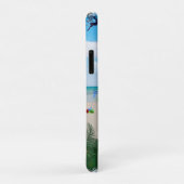 Coques Case-Mate iPhone Été Noël bébé sur la plage répéter Design (Dos/Droite)