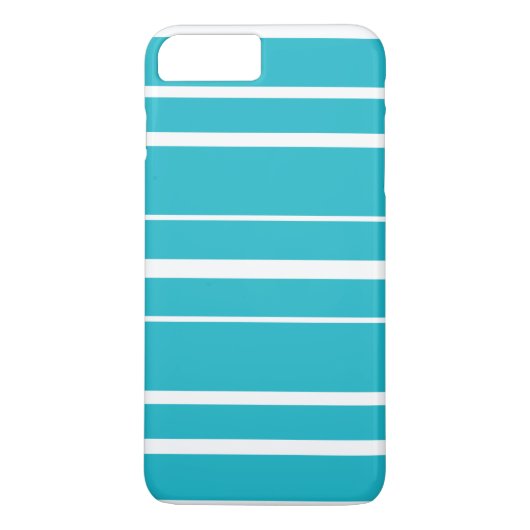 Coques Case-Mate iPhone Été rayé CricketDiane de turquoise nautique (Dos)