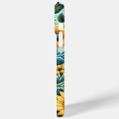 Coques Case-Mate iPhone Été/tournesol/oiseau (Verso / Gauche)