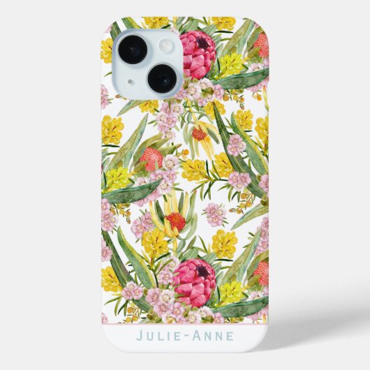 Coques Case-Mate iPhone Été tropical australien personnalisé (Verso)