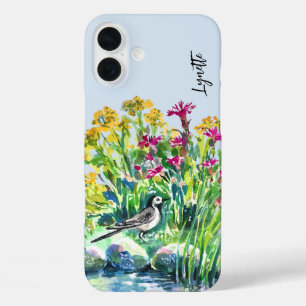 Coques iPhone 16 Plus Été, wagon, fleurs sauvages