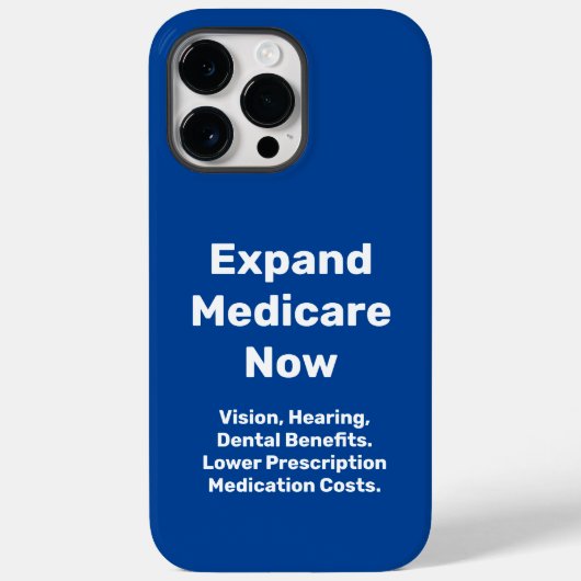 Coques Case-Mate iPhone Étendez Medicare maintenant (Verso)
