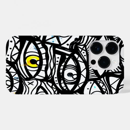 Coques Case-Mate iPhone Étendue des yeux (Verso (horizontal))