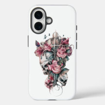 "Eternal Edge : Cross, Skull & Rose Tough iPhone 1