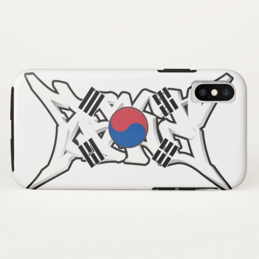 Coques Case-Mate iPhone Eternal Lyphe Corée du Sud (Dos (Horizontal))