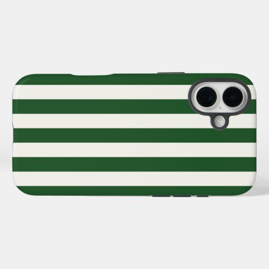 Coques Case-Mate iPhone Éternels traits verts (Verso (horizontal))
