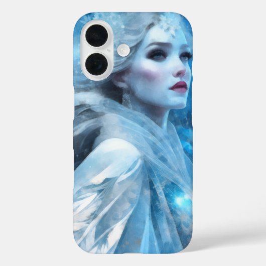 Coques Case-Mate iPhone Ethereal Frozen Neige Queen Imaginaire Art (Verso)