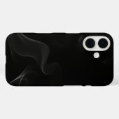 Coques Case-Mate iPhone Ethereal Noir Smoke – Premium Dark Aesthetic Phone (Verso (horizontal))