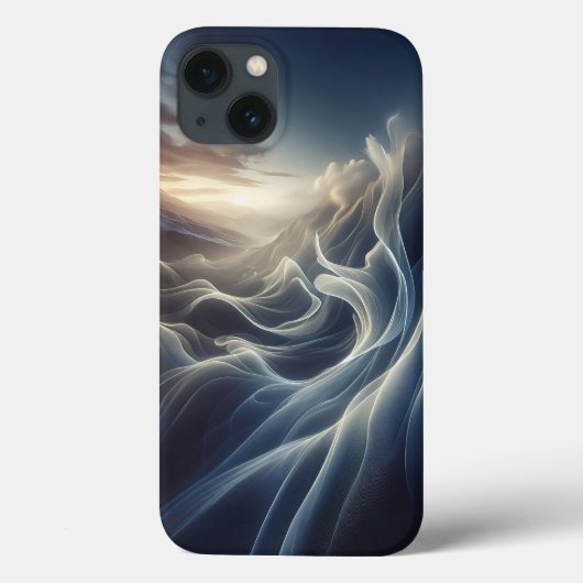 Coques Case-Mate iPhone Ethereal Silk Waves Phone Case - Abstract Light Va (Verso)
