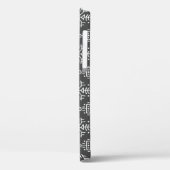 Coques Case-Mate iPhone Ethnic Boho Chic : Une conception tribale transpar (Verso / Gauche)