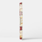 Coques Case-Mate iPhone Ethnic Mughal : motif numérique floral (Verso / Droite)