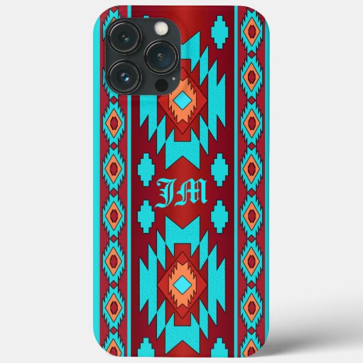 Coques Case-Mate iPhone Ethnique Géométrique Sud-Ouest (Verso)