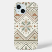 Coques Case-Mate iPhone Ethnique géométrique Tribal Tribal sans couture Mo (Verso)